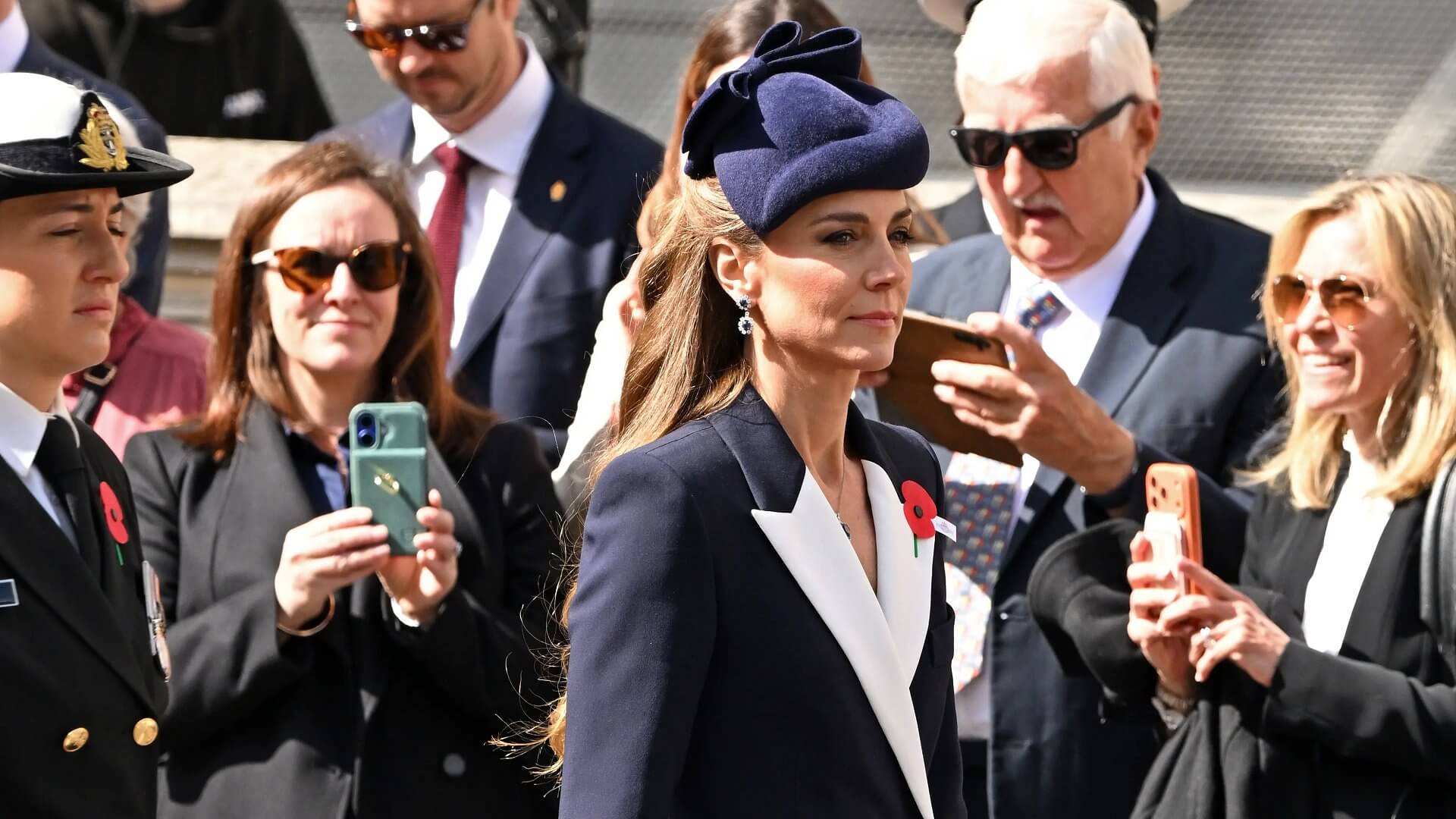 Prinsesse Catherine ved Anzac Day-markeringen i London
