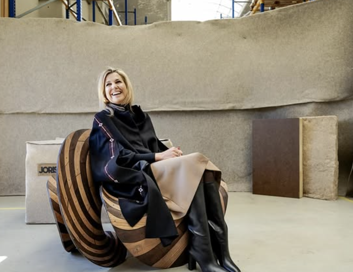 Dronning Máxima besøkte Arnhem, årets MKB-by
