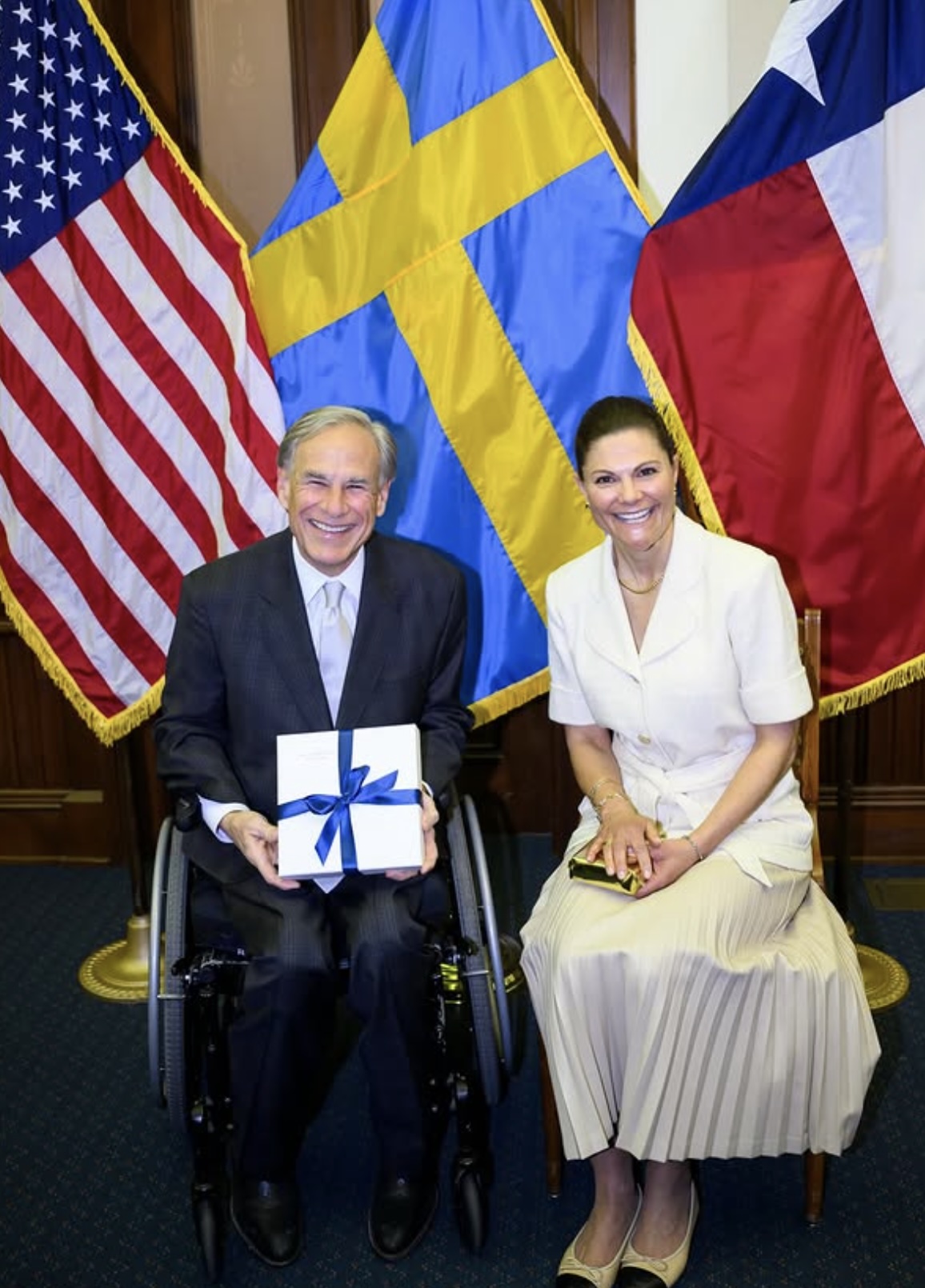 Kronprinsesse Victoria på offisielt besøk i Texas