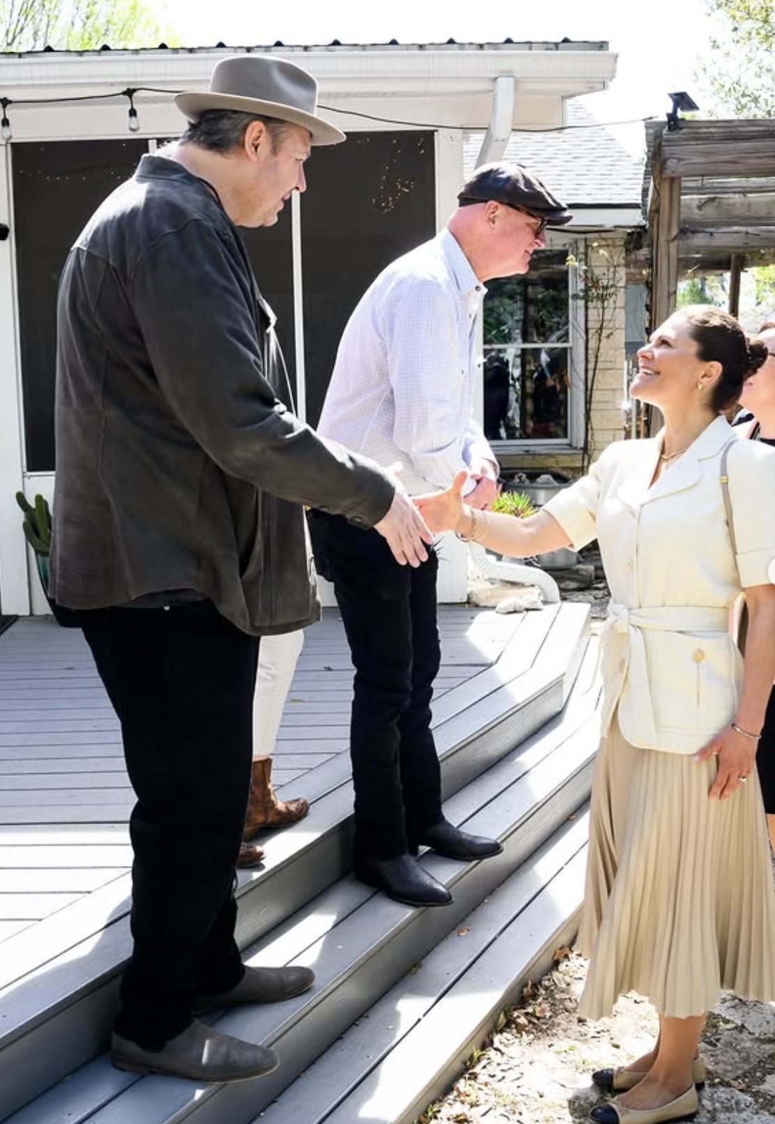 Kronprinsesse Victoria besøker musikkulturhus i Austin