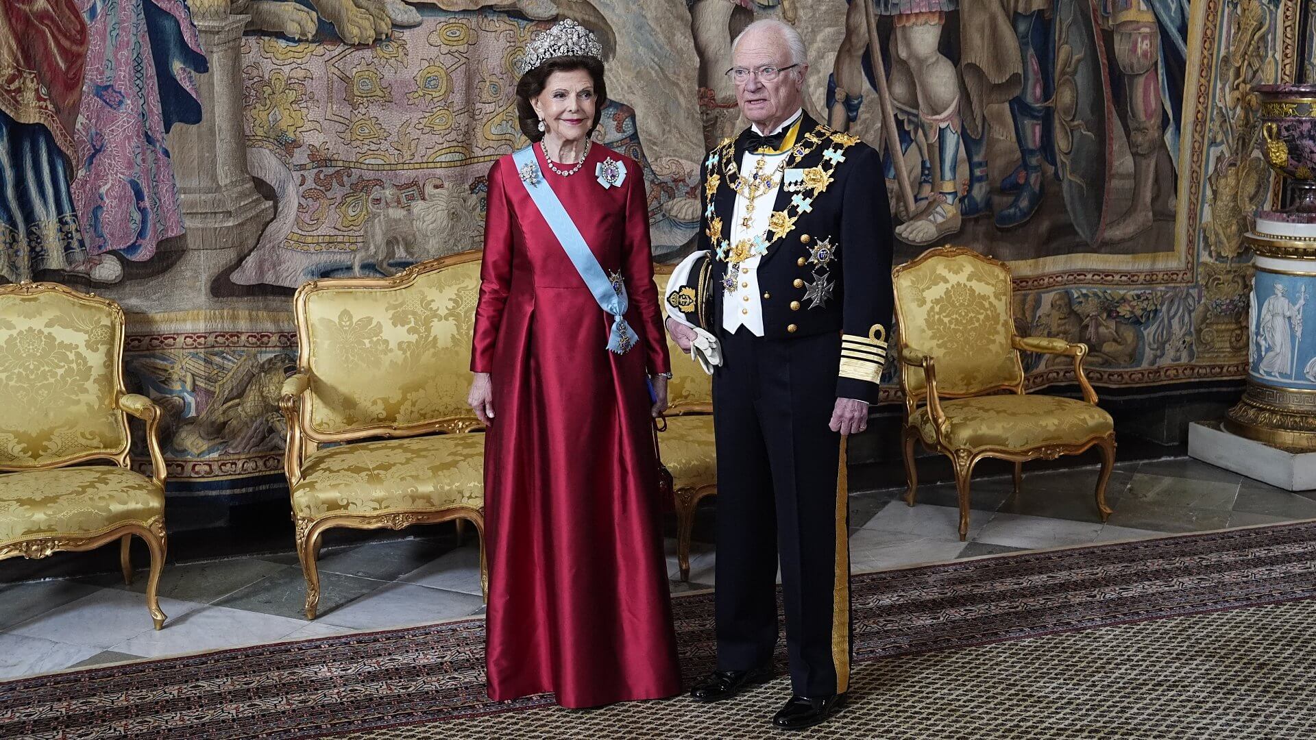 Storslått galla på Slottet for kong Carl Gustafs 80-årsdag