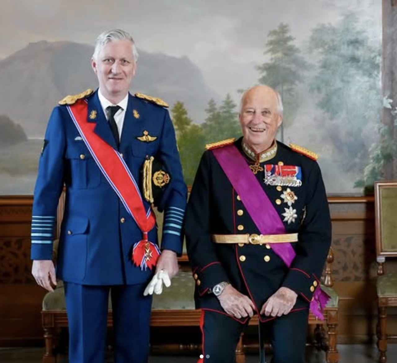 Belgisk statsbesøk til Norge