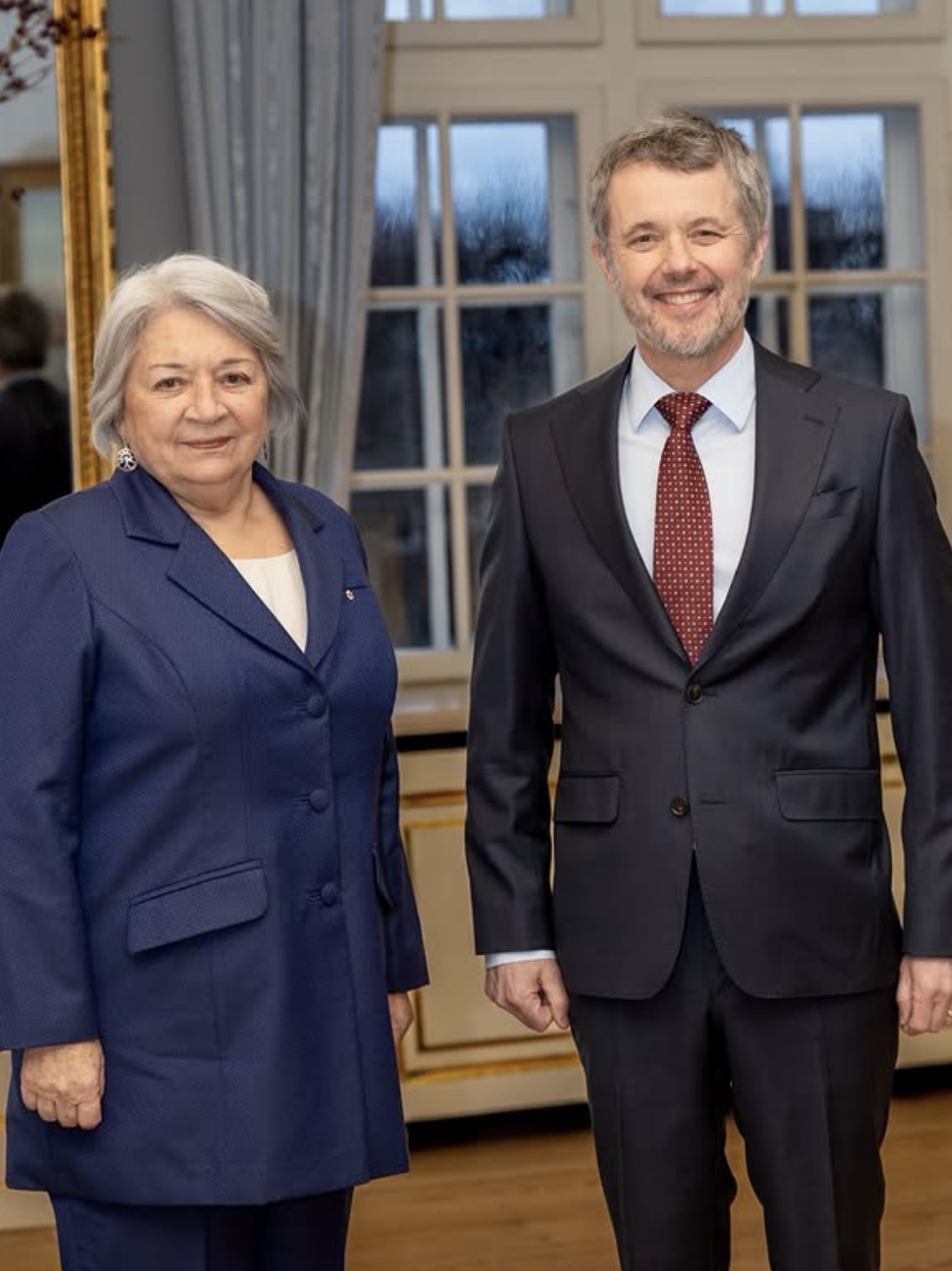 Kong Frederik tok imot Canadas generalguvernør