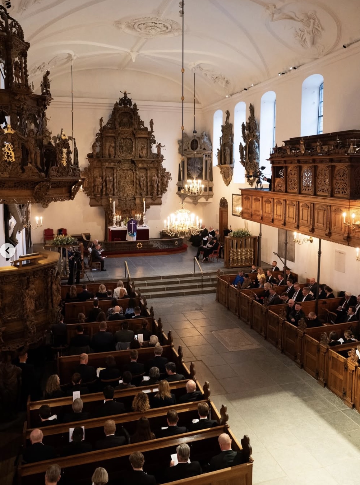 Gudstjeneste for Ukraina i Holmens Kirke