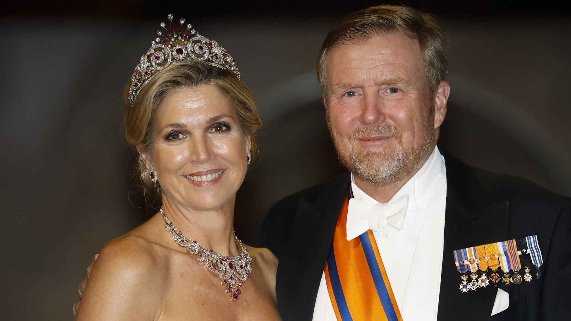 Kongeparet holdt middag for diplomatkorpset i Amsterdam