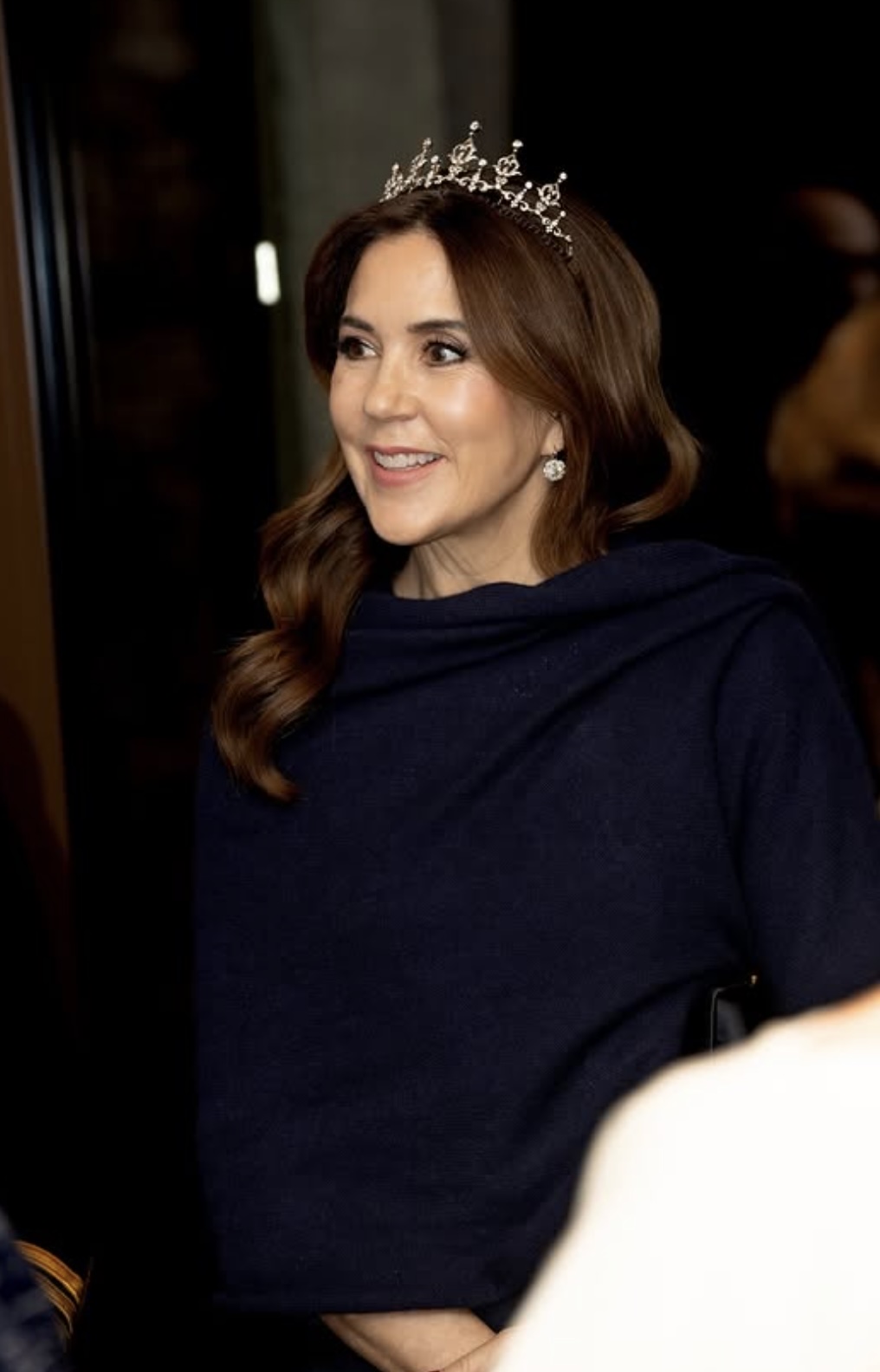 Dronning Mary med tiara