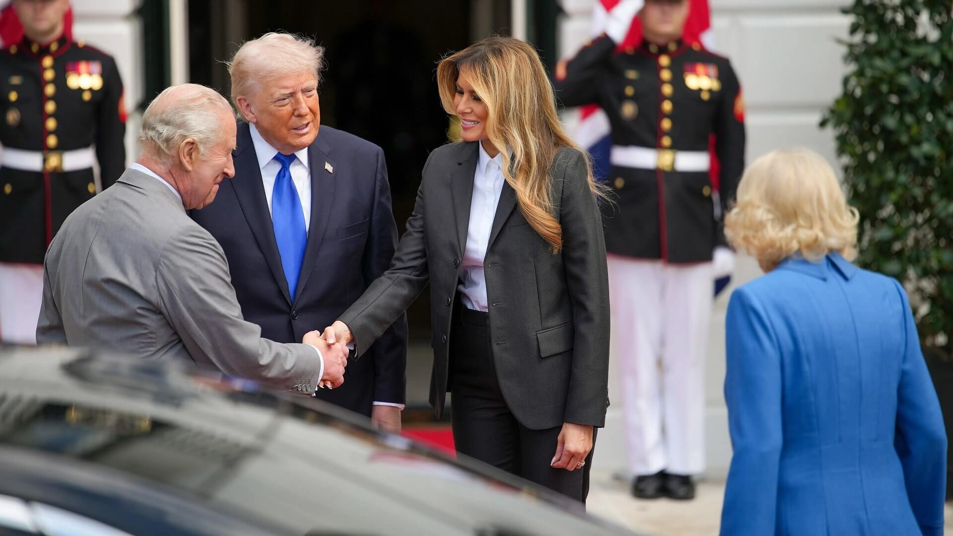 Siste dag av kongeparets statsbesøk i USA