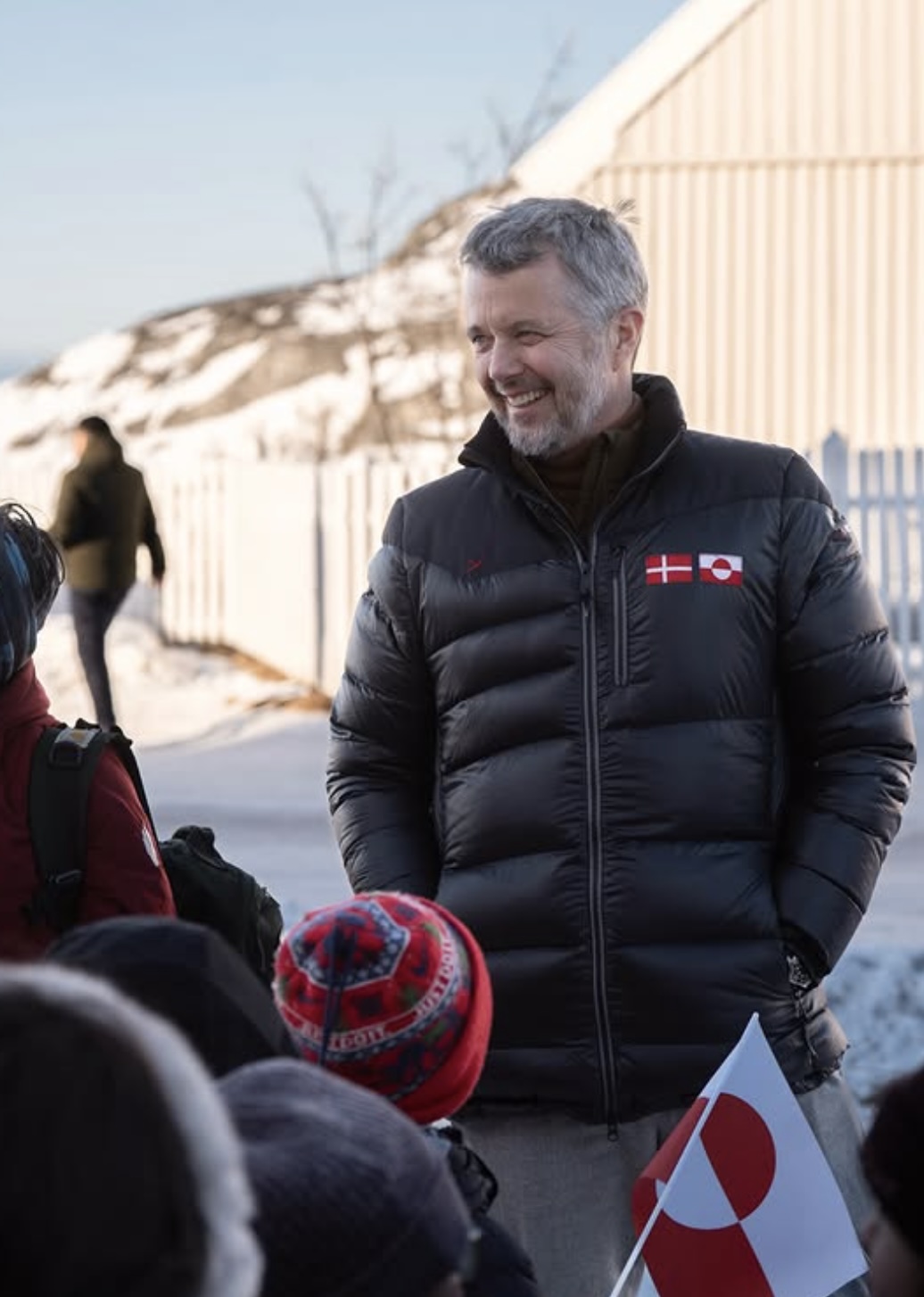 Kong Frederik innledet tredagers besøk på Grønland