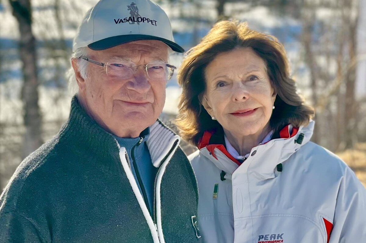Kong Carl Gustaf og dronning Silvias påskehilsen med nytt bilde