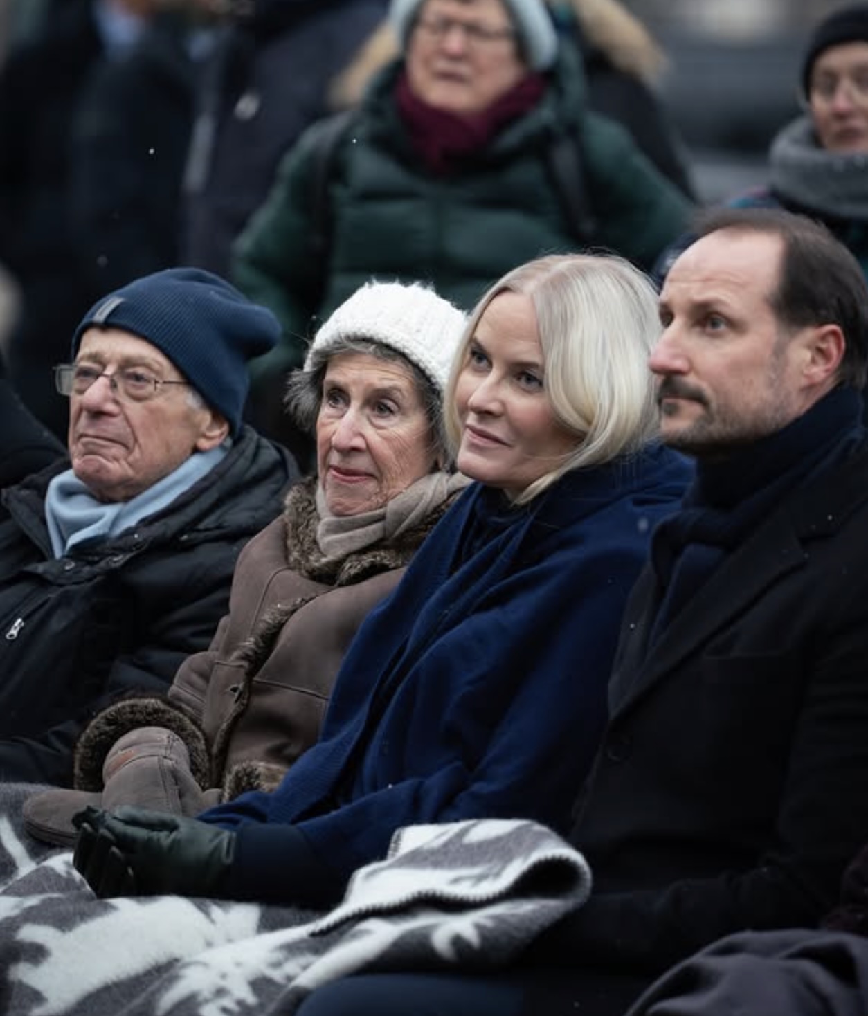 Kronprinsparet markerte Den internasjonale Holocaustdagen