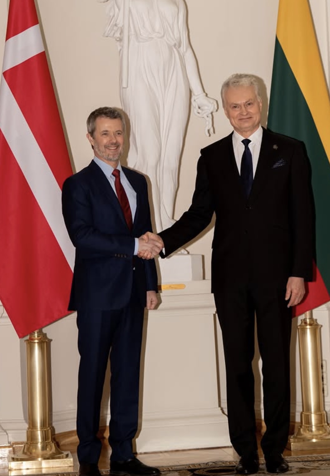 Kong Frederik og president Nausėda