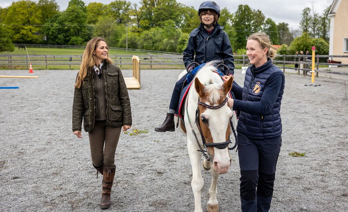 Prinsesse Madeleine besøkte Stiftelsen Hippocampus