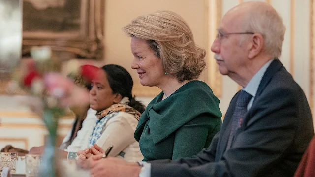 Dronning Mathilde mottok representanter for Global Appeal 2026