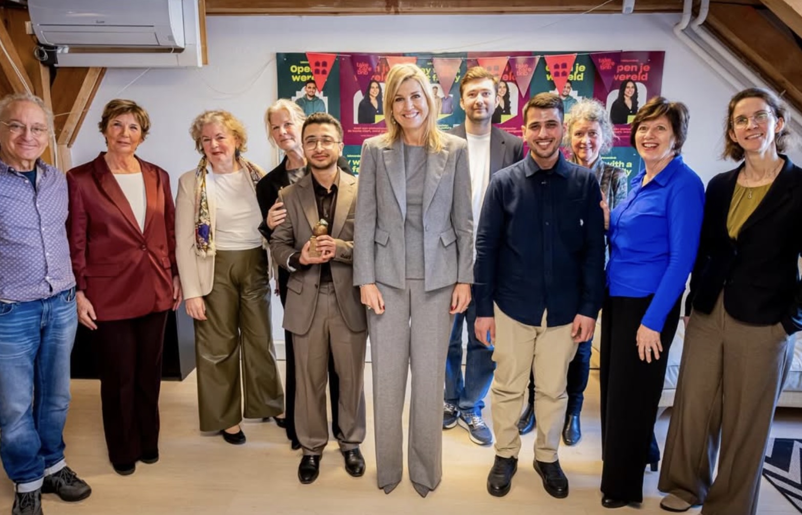 Dronning Máxima hos Takecarebnb