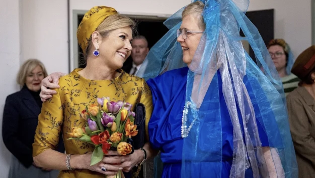 Dronning Máxima åpnet nytt teater for KamaK i Hengelo