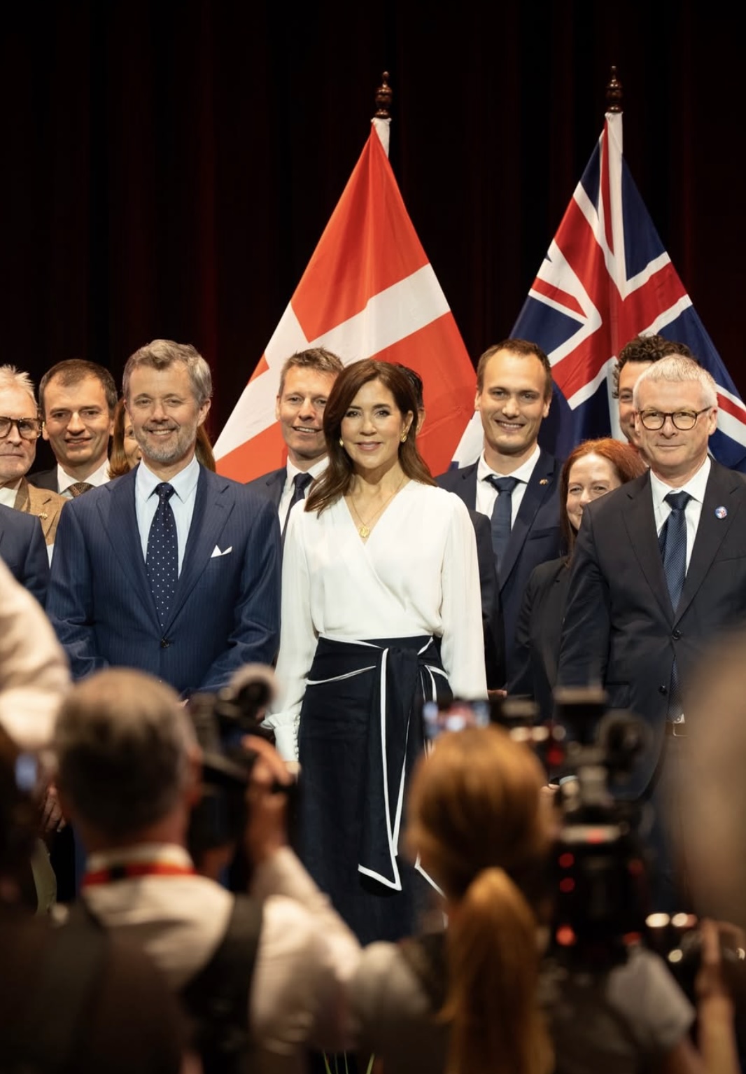 Kongeparet ved næringslivskonferansen