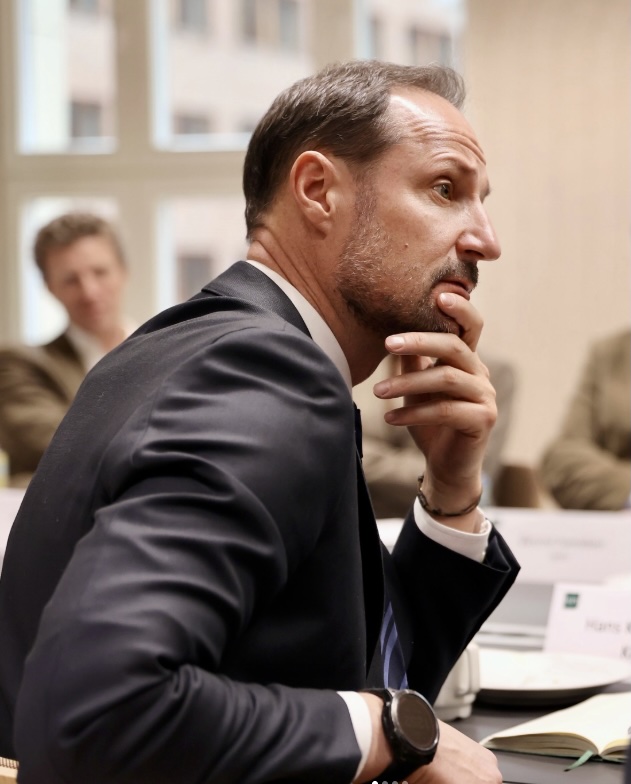 Kronprins Haakon besøkte NUPI