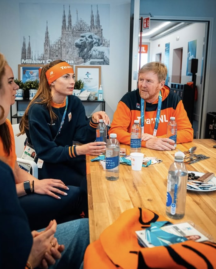 Besøk i den olympiske landsbyen