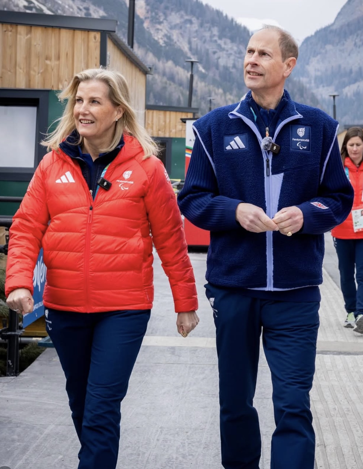 Hertugparet av Edinburgh heiet på britiske utøvere under Paralympics