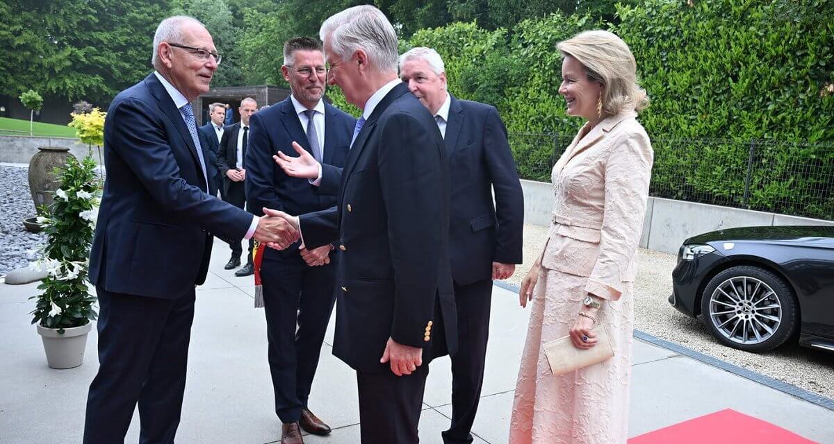 Kong Philippe og dronning Mathilde besøkte Flemish Brabant