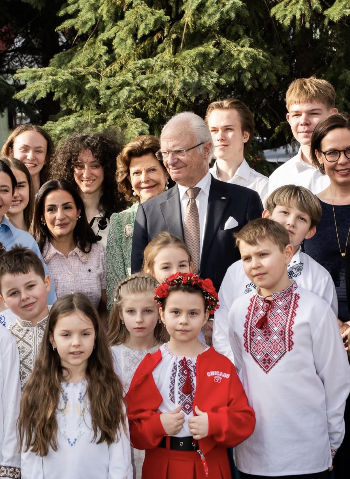 Andre dag av statsbesøket til Polen: Ukrainske barn, museum og middag på det kongelige slottet