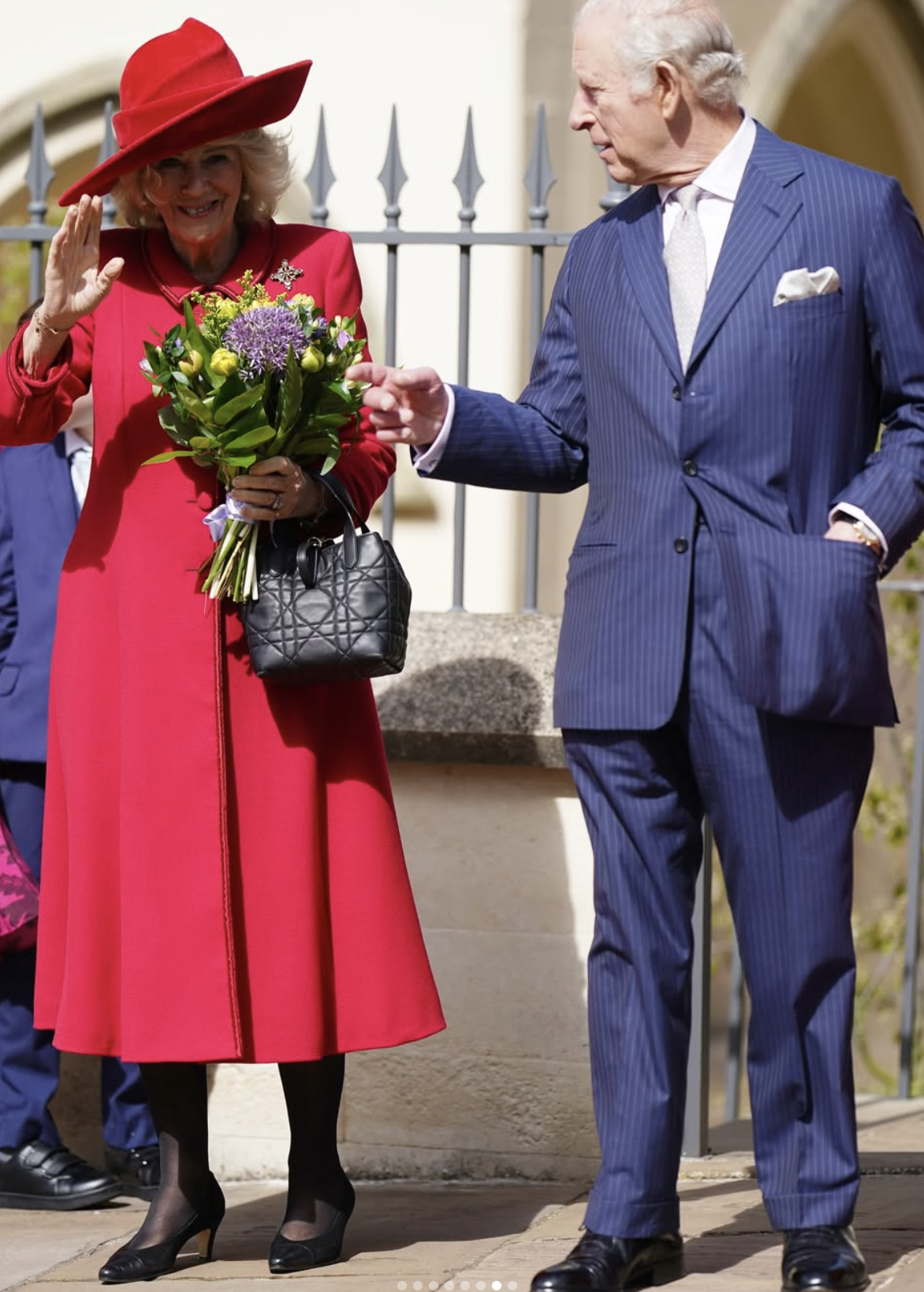 Kongefamilien feiret påskegudstjeneste på Windsor Castle