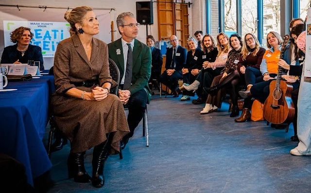 Dronning Máxima i møte
