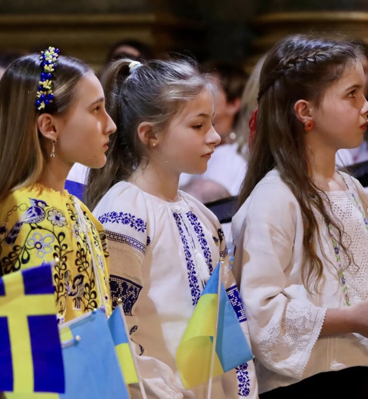 Fredsbønn for Ukraina i Slottskirken