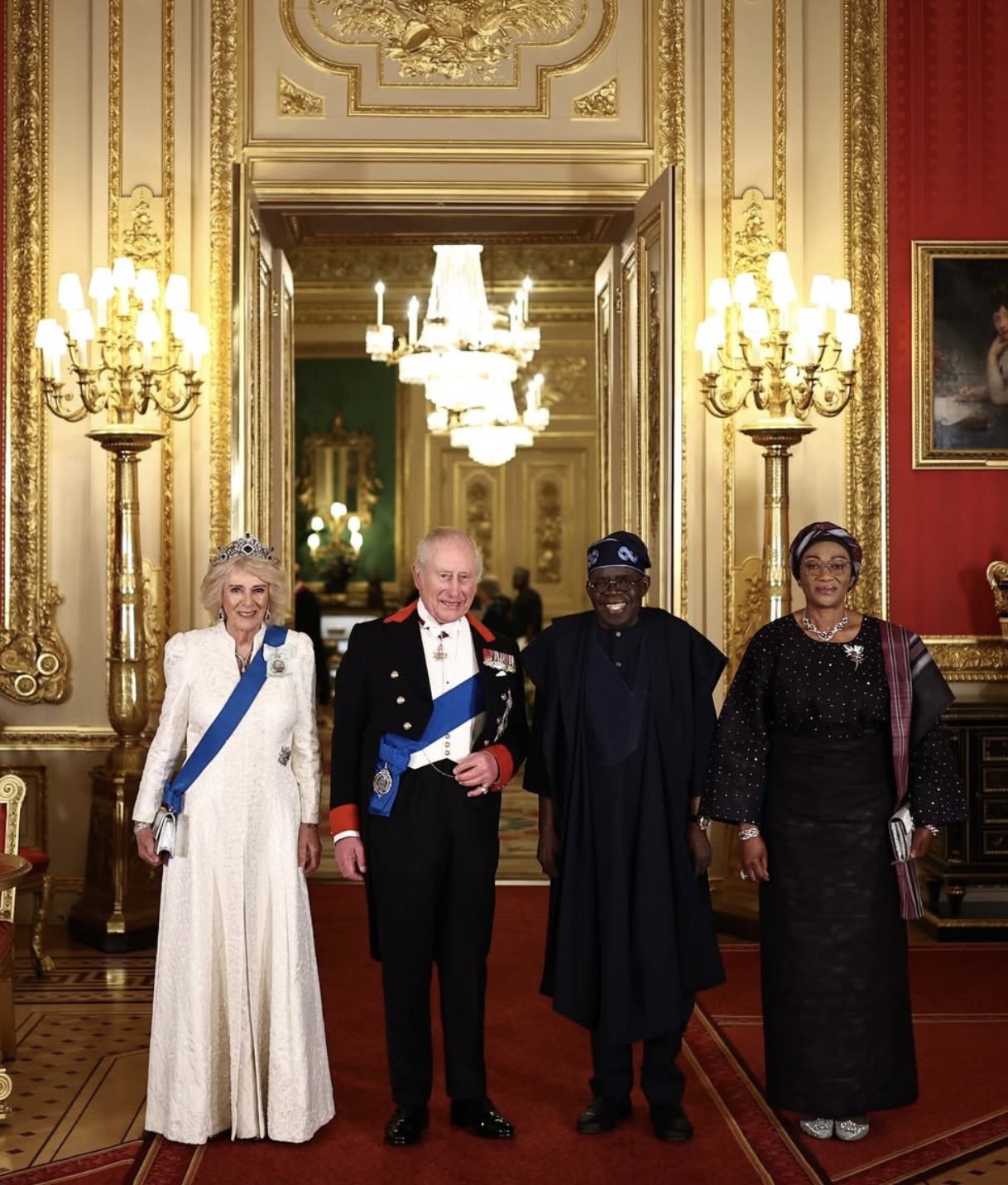Statsbankett til ære for Nigerias president
