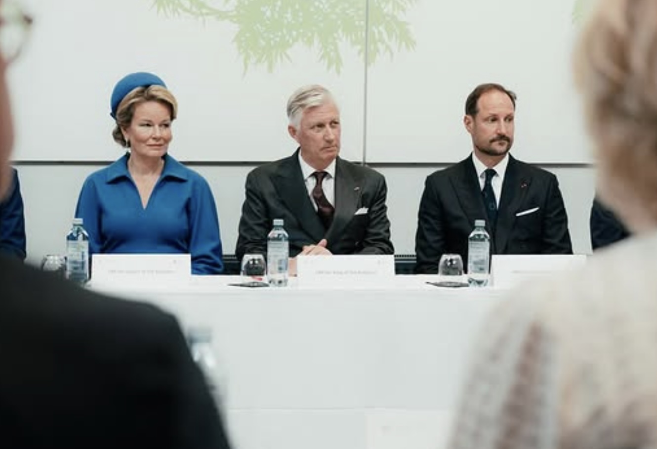 Energimøte med Mathilde, Philippe og Haakon