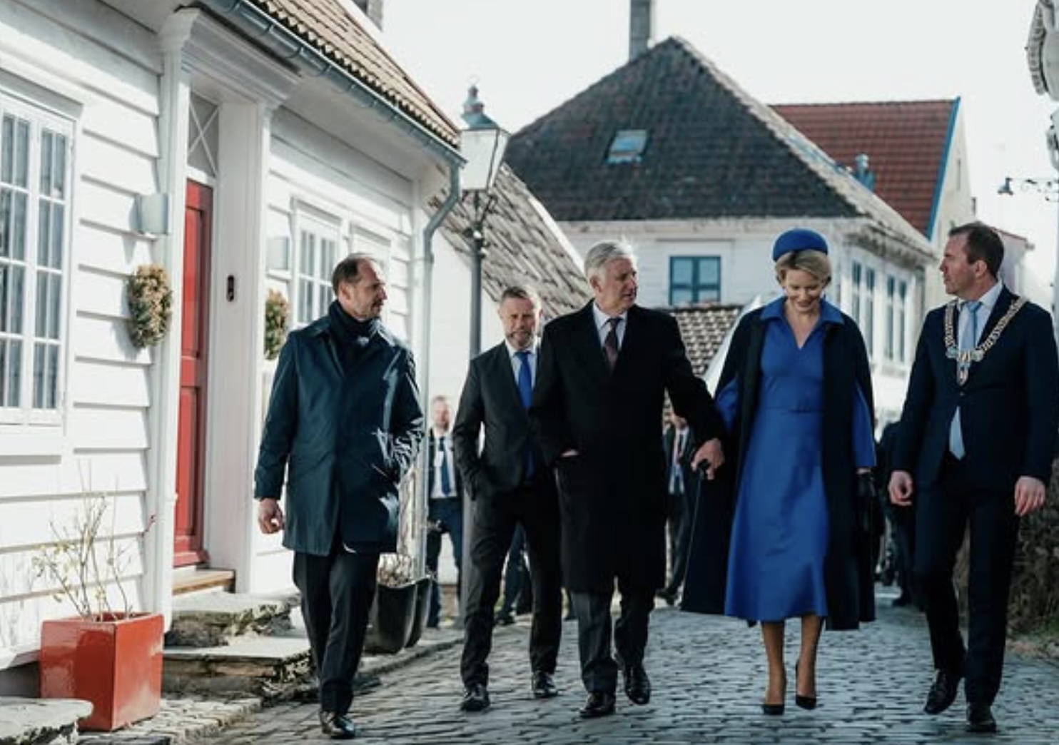 Kongeparet i Gamle Stavanger
