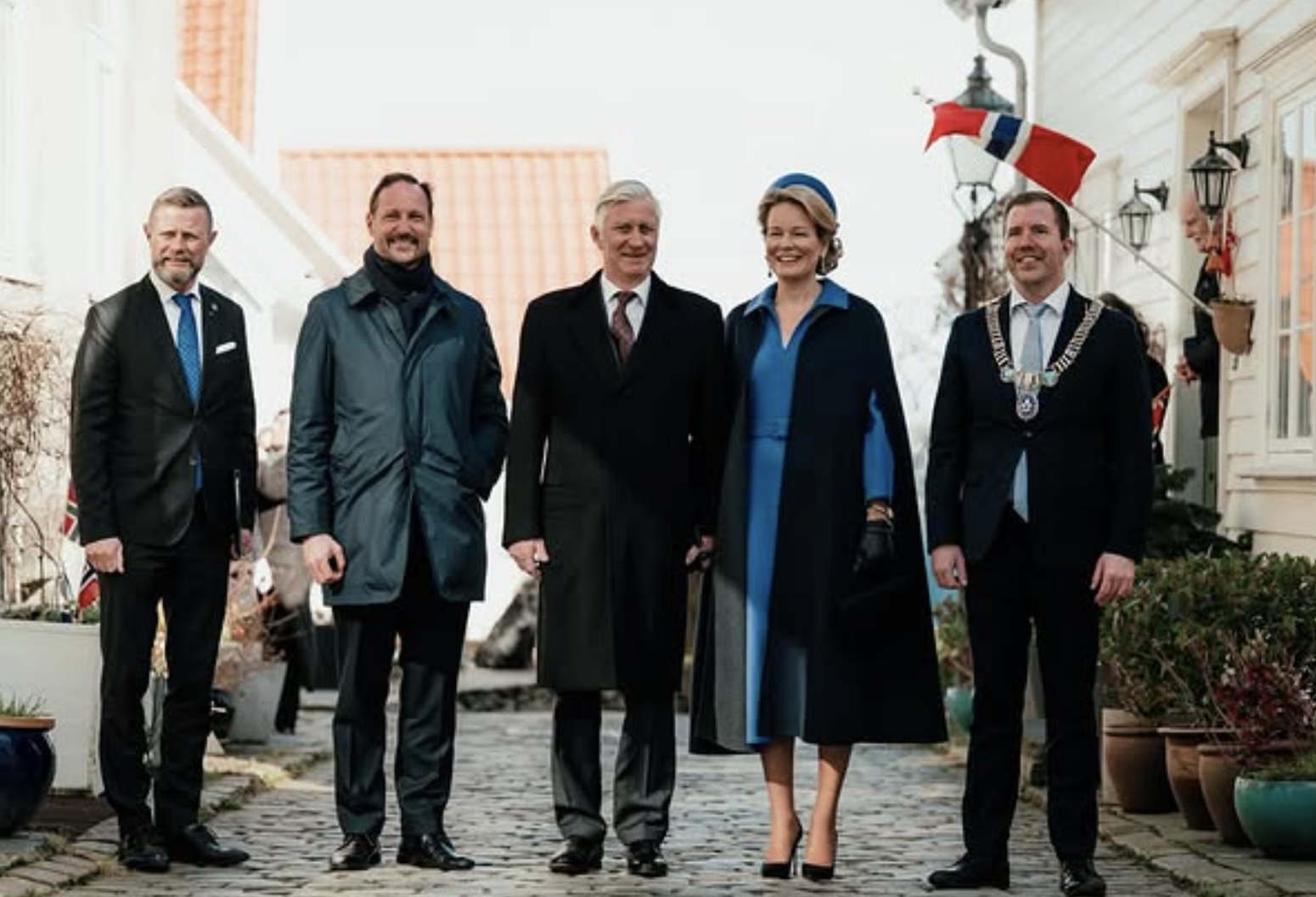Gruppebilde i Gamle Stavanger