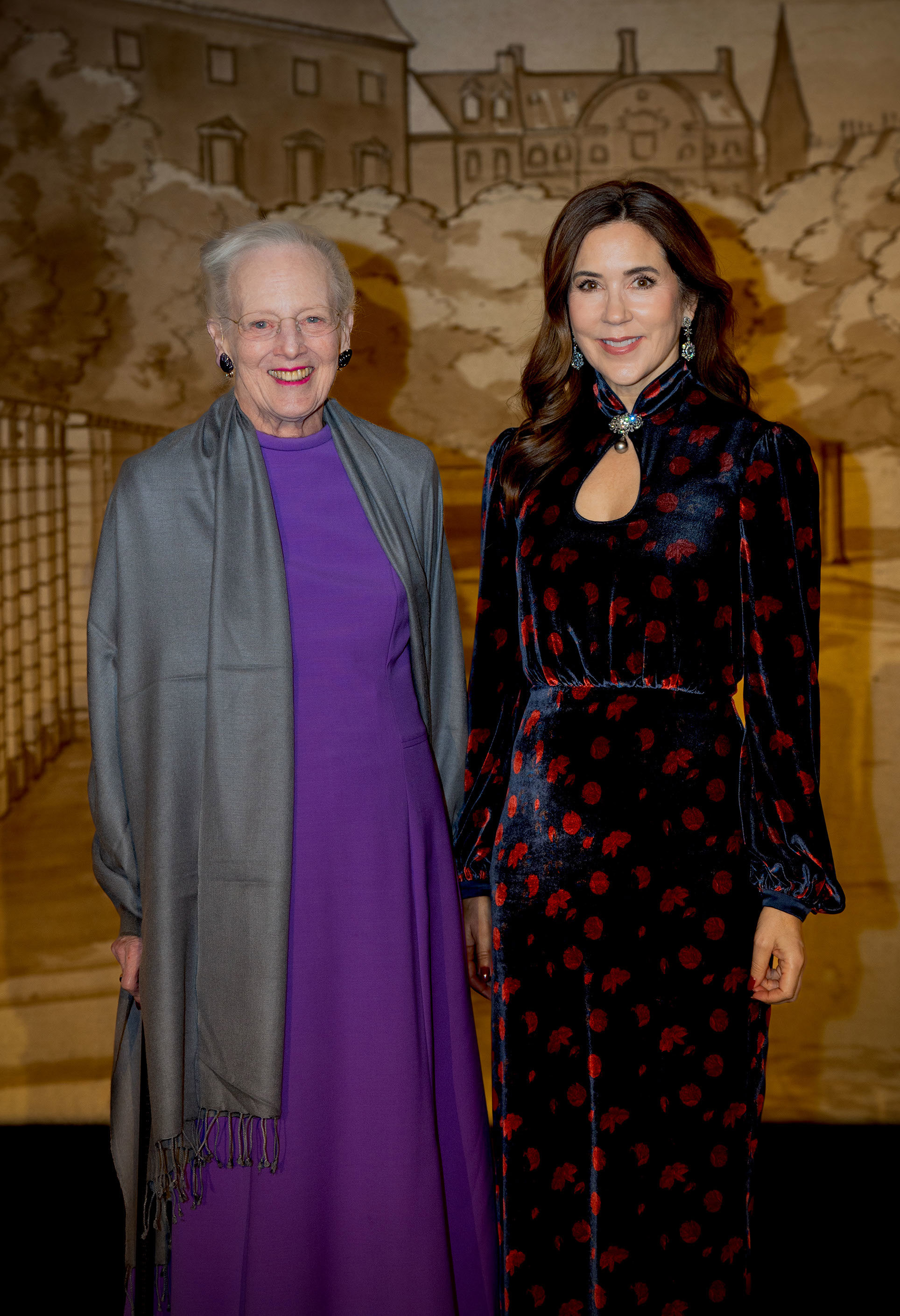 H.M. Dronningen og H.M. Dronning Margrethe besøkte Hofteatret