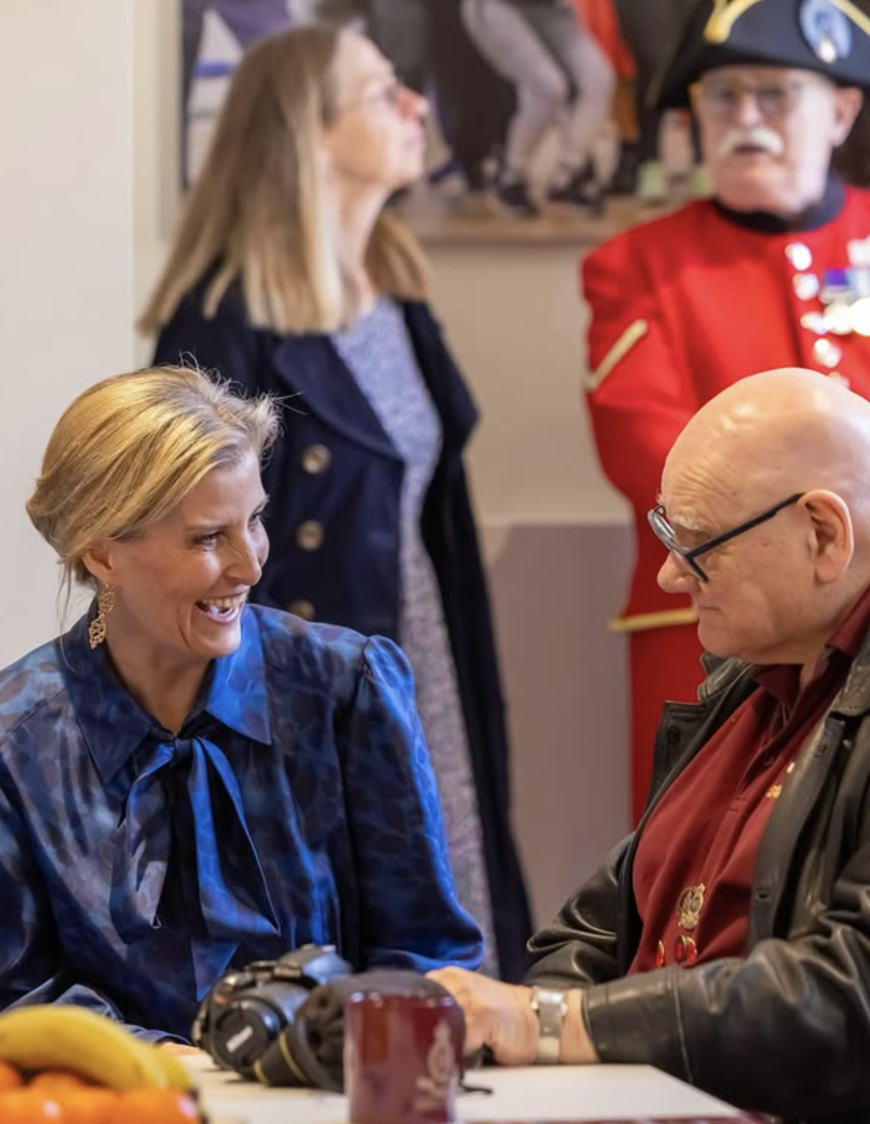 Hertuginnen av Edinburgh åpnet veteransenter ved Royal Hospital Chelsea