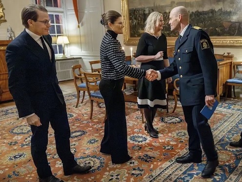 Fra seremonien på Örebro slott