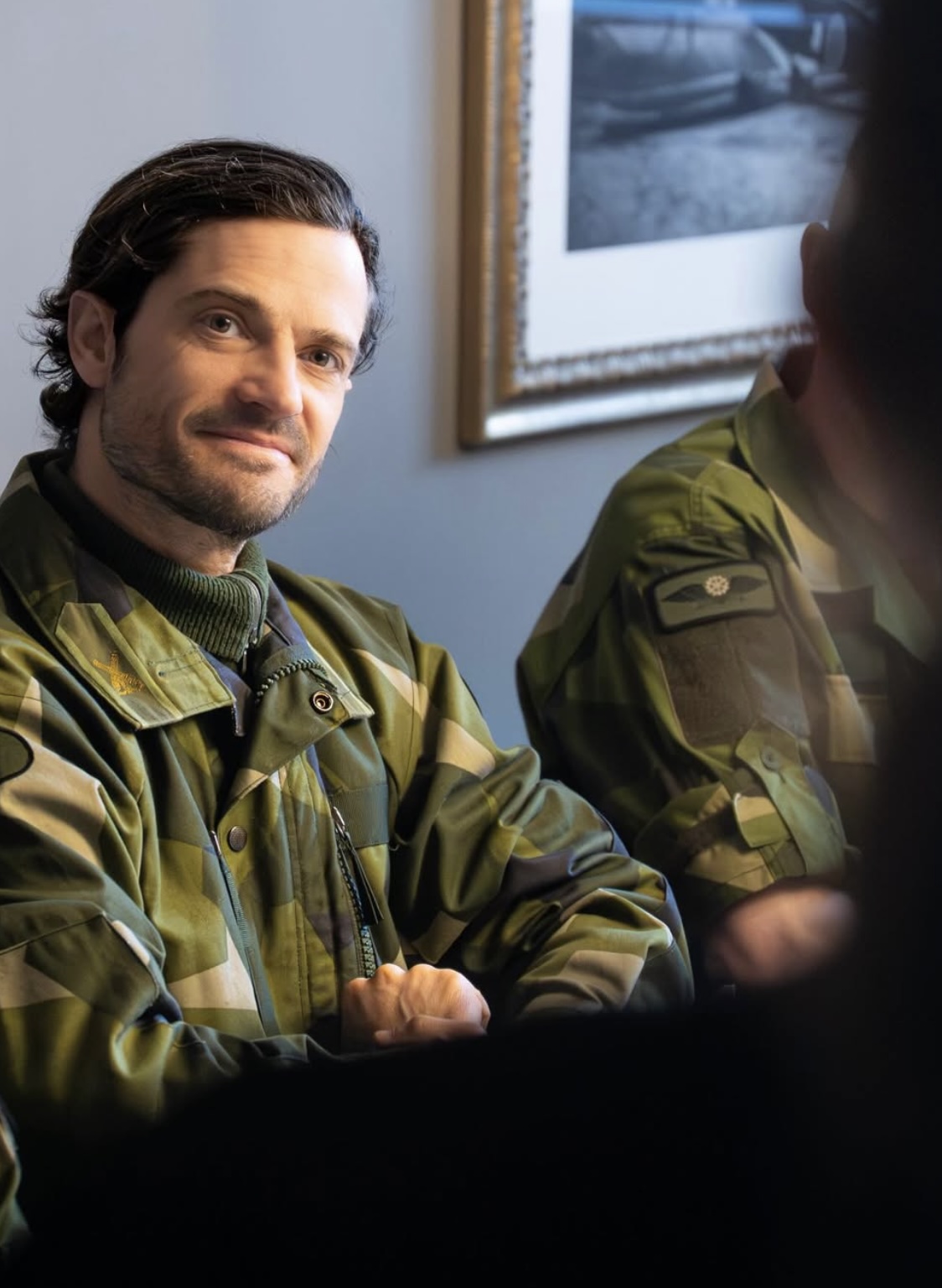 Prins Carl Philip besøkte vinterøvelsen Cold Response 26