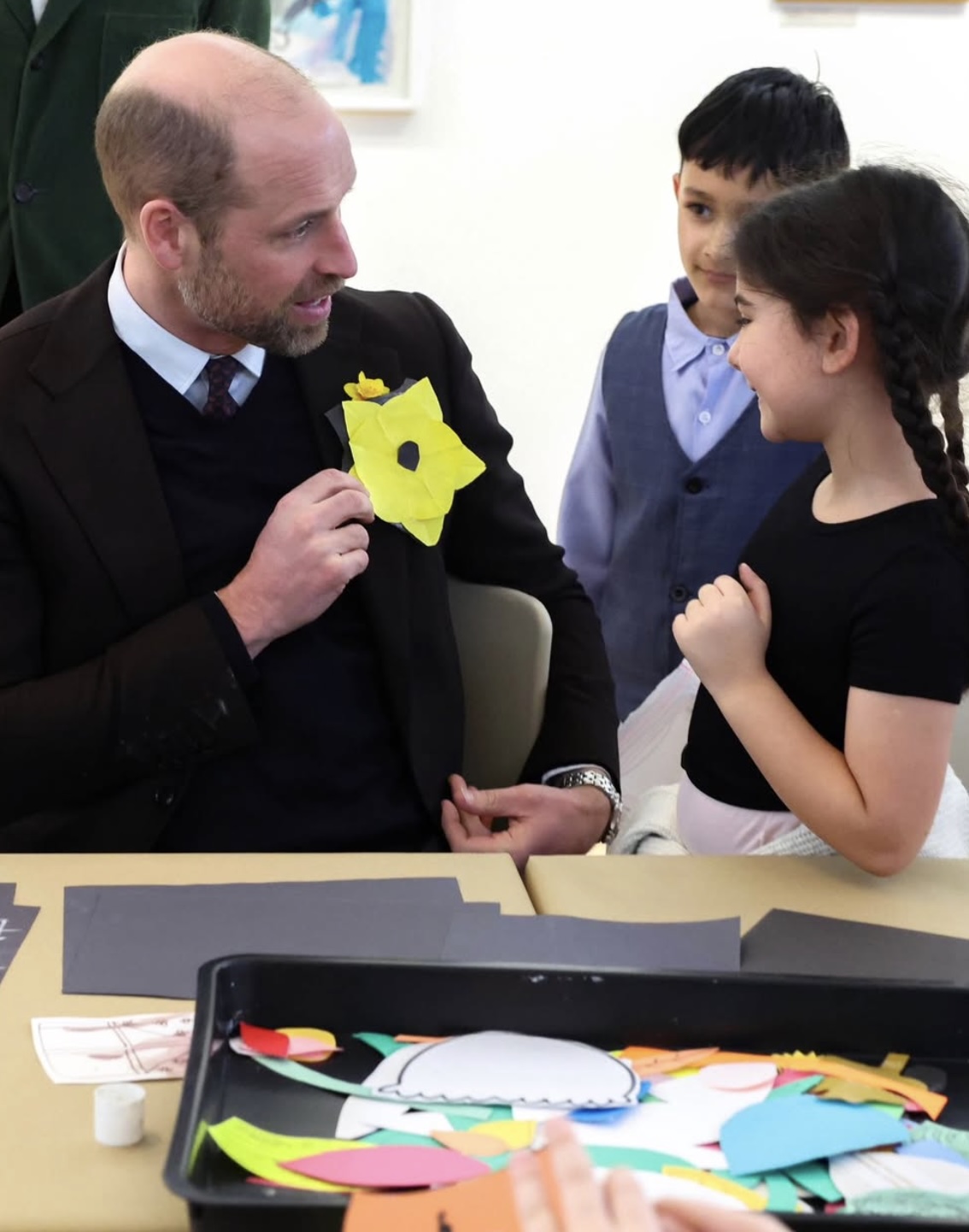William og Kate besøkte kunstprosjekt i Wales