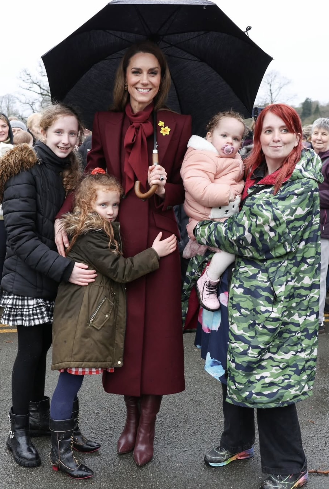 William og Kate i Wales