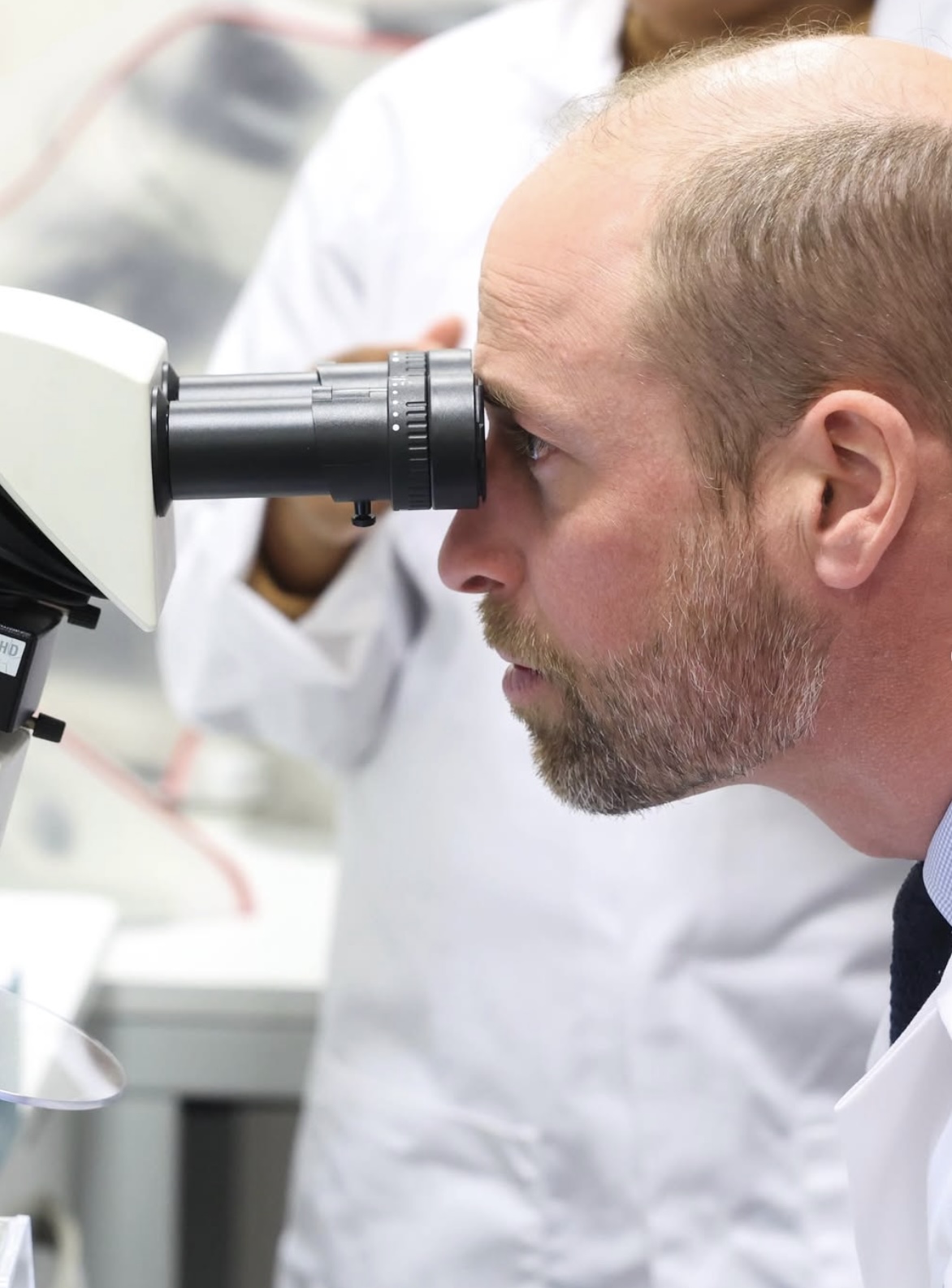 Prins William besøkte Francis Crick Institute