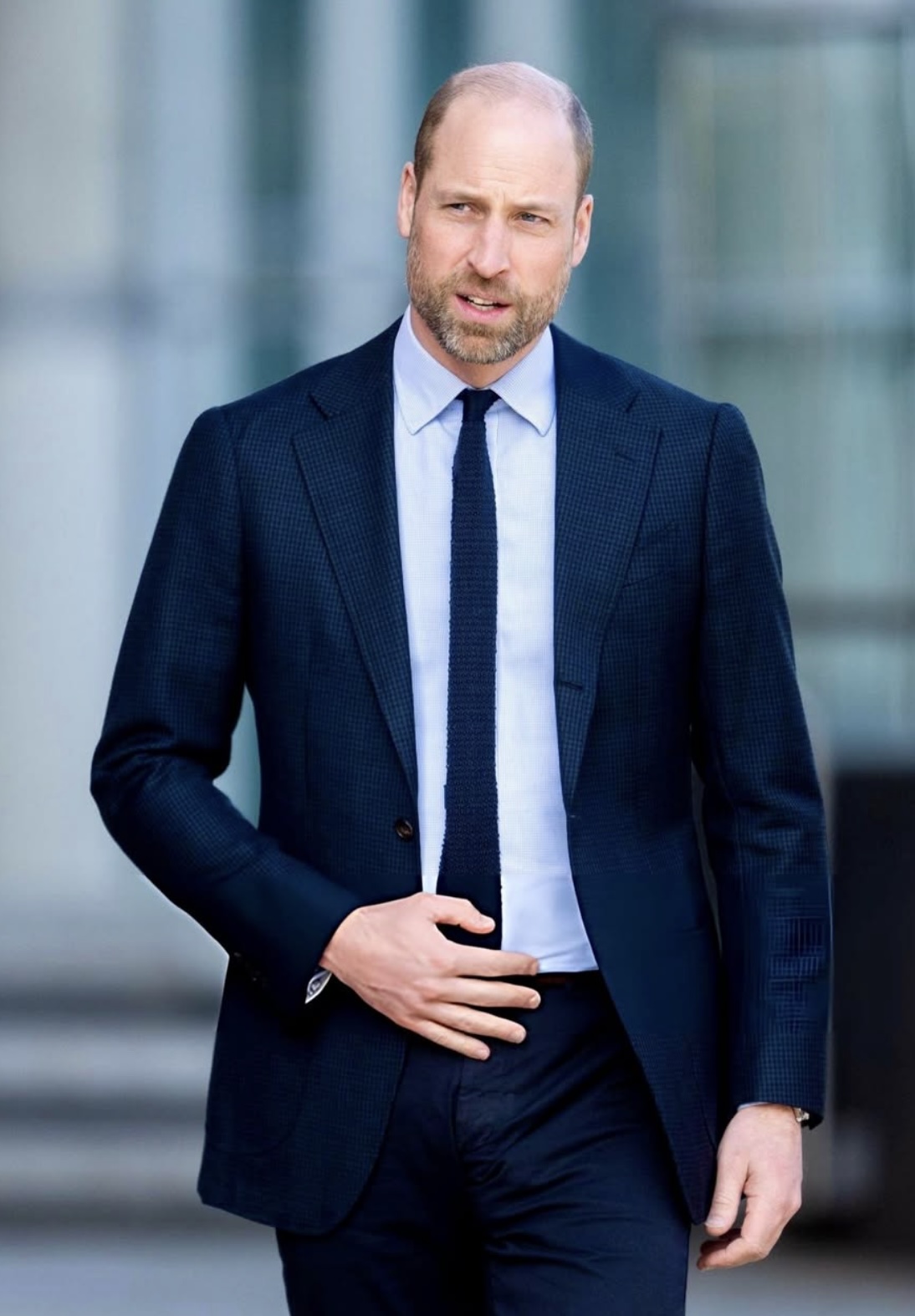 Prins William på Francis Crick Institute