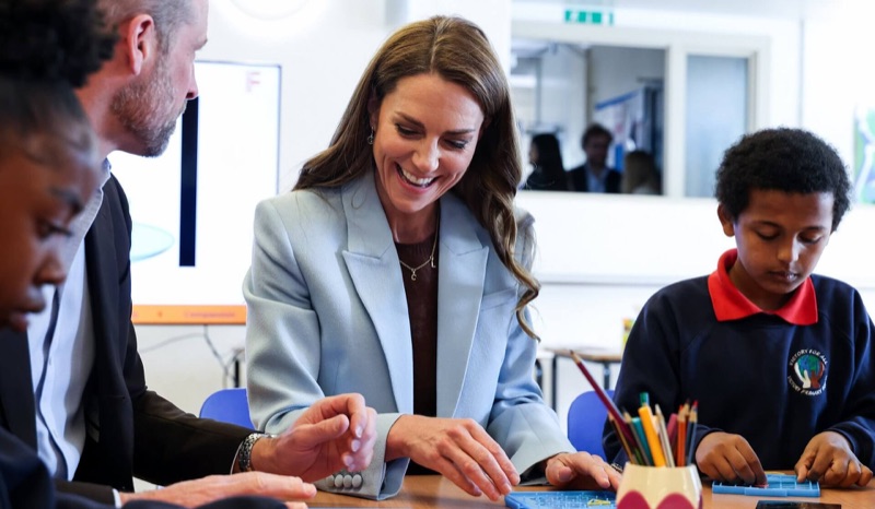 Prinsesse Catherine i Roland Mouret-blazer