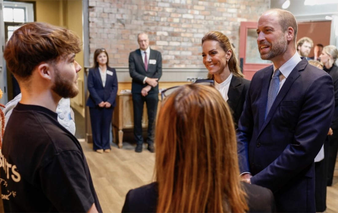 To av tre blir bostedsløse: William og Kate møtte dem i Belfast