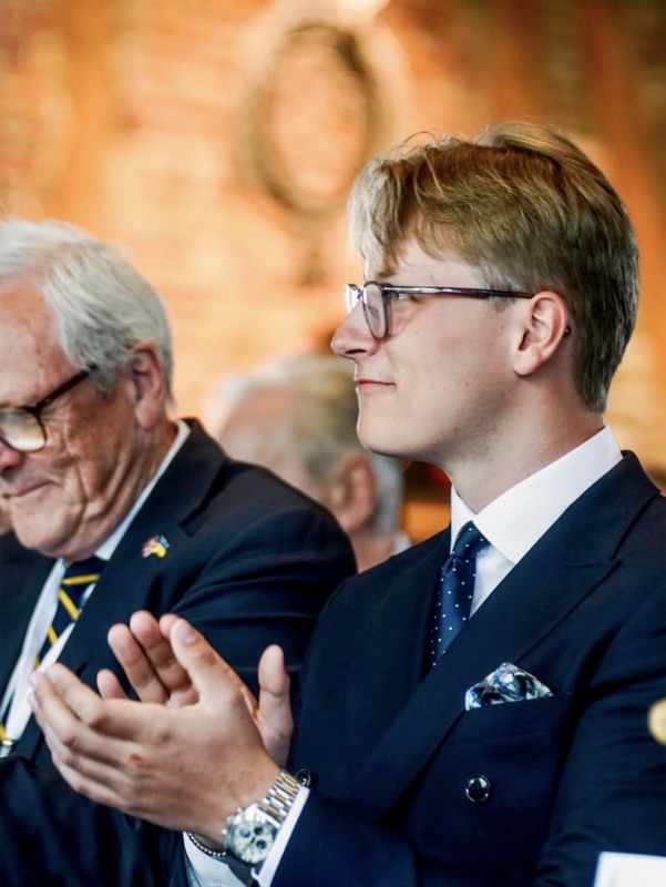 Prins Sverre Magnus under arrangementet