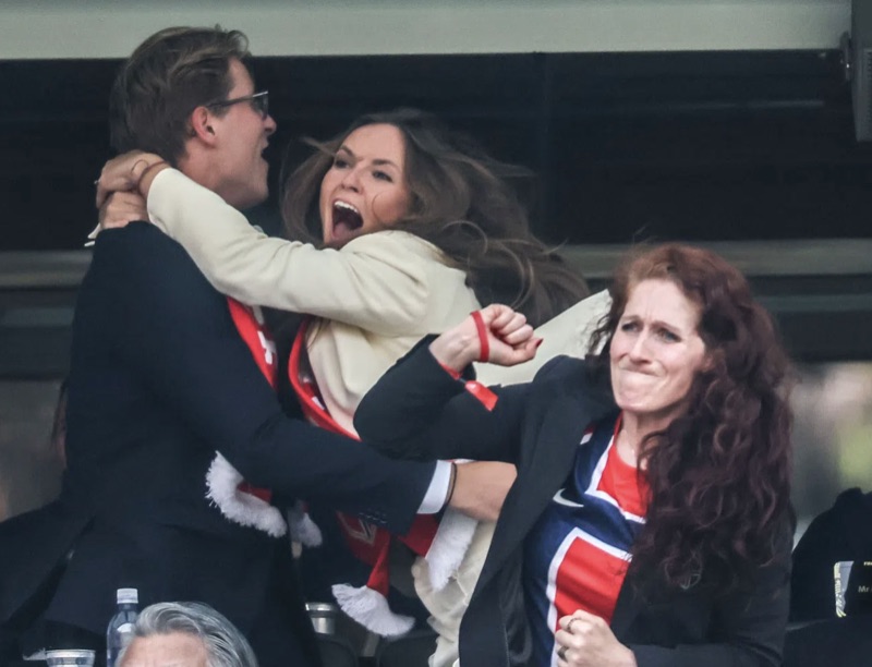 Kongelig jubel da Norge slo Brasil i VM