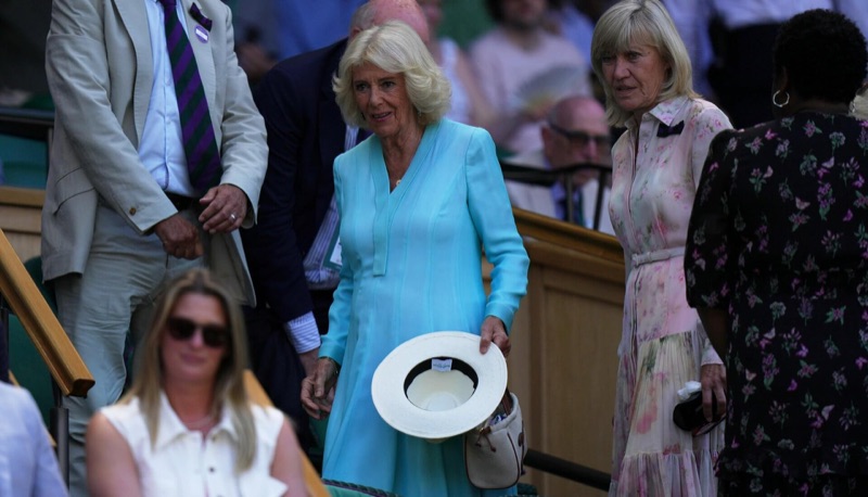 Dronning Camilla tilbake på Wimbledon med familien