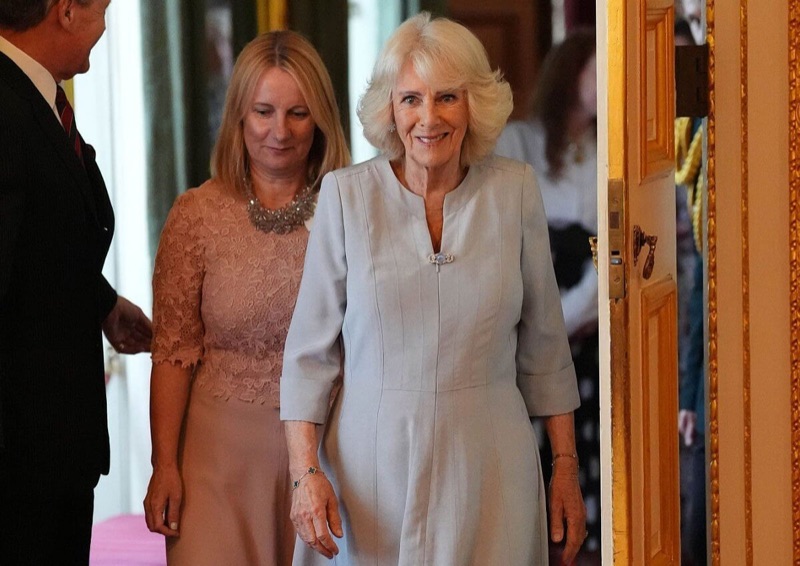 Kong Charles og dronning Camilla var vertskap for mottakelse for Cancer Research UK