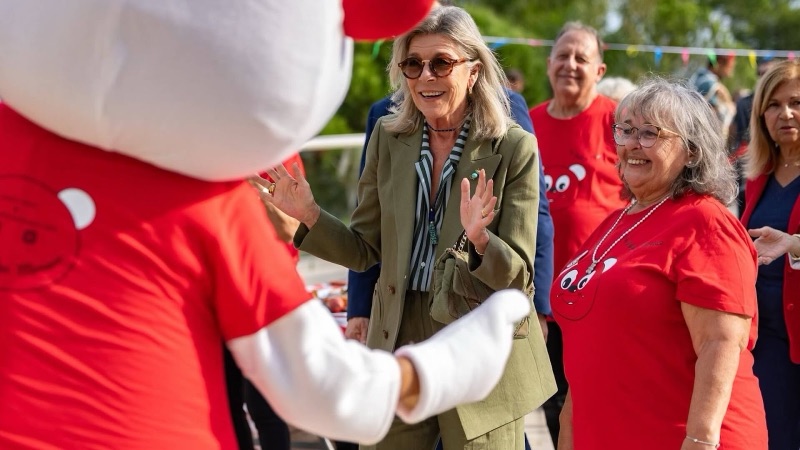 Princess Caroline at Smile Day in Monaco