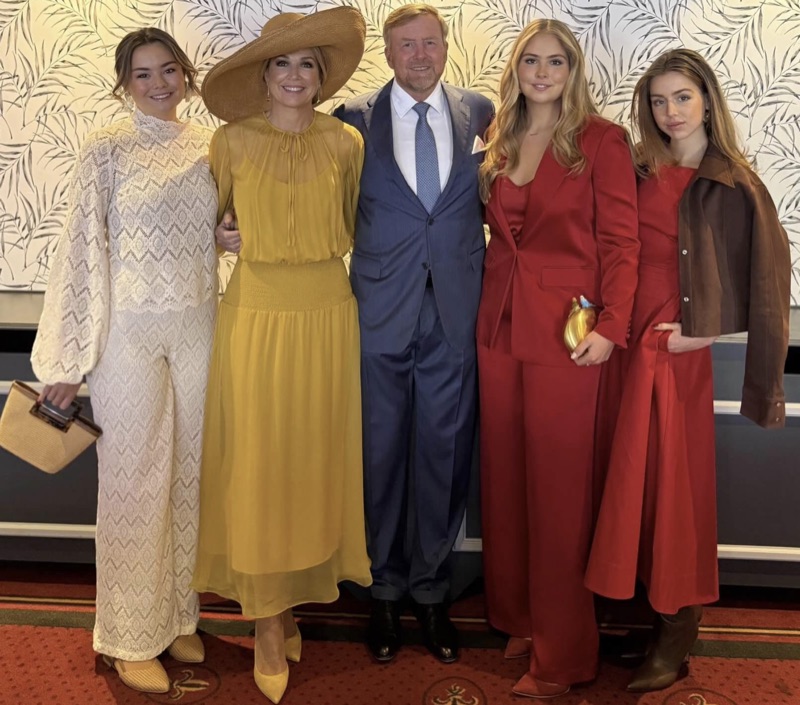 Kongefamilien samlet