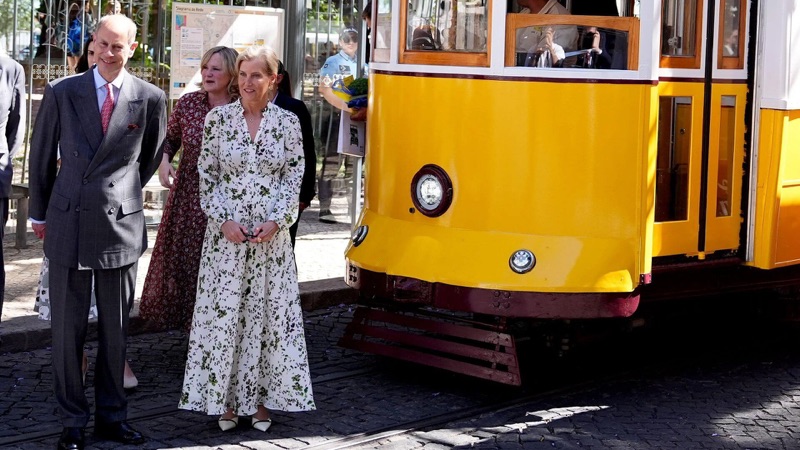 Hertugen og hertuginnen av Edinburgh innledet offisielt besøk i Portugal