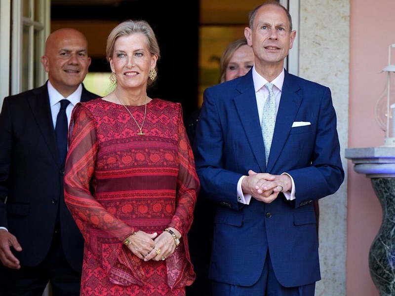 Hertugparet ved ambassadørresidensen